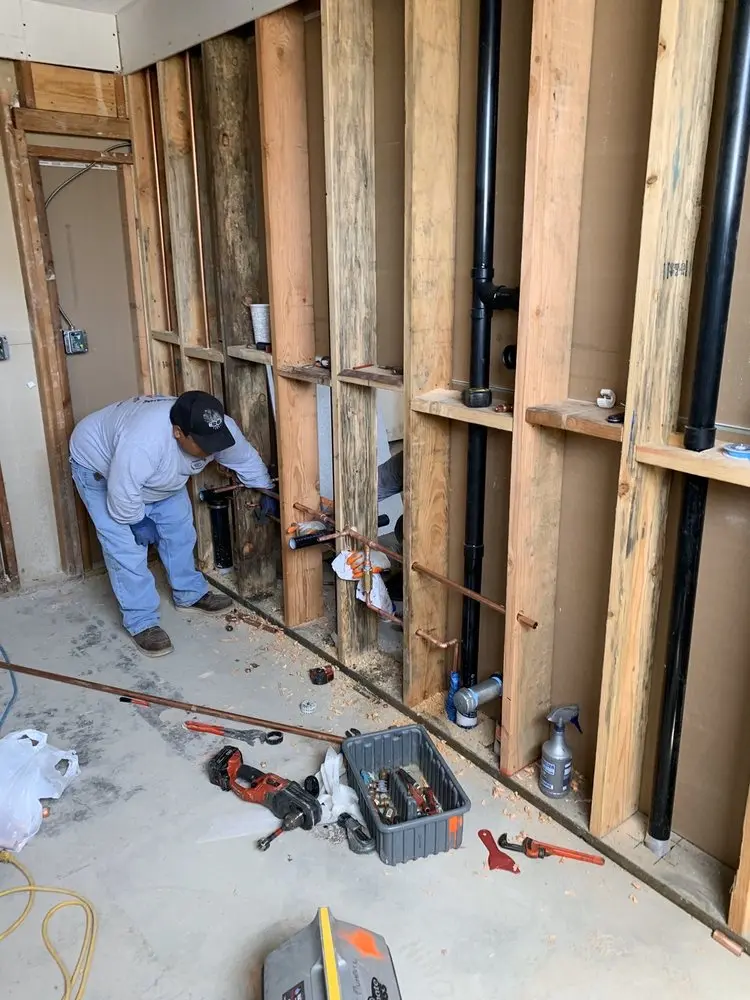 Commercial rough-in plumbing for Gas Line Repair in Pine Valley